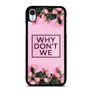 WHY DONT WE PINK FLOWER iPhone XR Case Cover