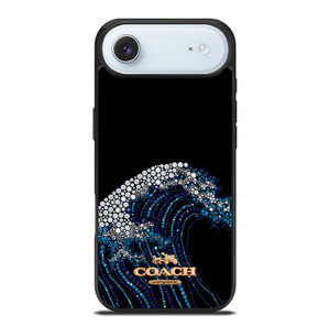 COACH NEW YORK LOGO DIAMOND WAVE iPhone Air Case Cover