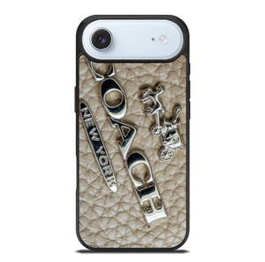 COACH NEW YORK LOGO ON LEATHER iPhone Air Case Cover