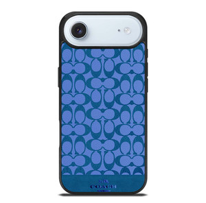 COACH NEW YORK LOGO PATTERN BLUE EMBLEM iPhone Air Case Cover