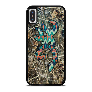 CAMO BROWNING LOGO iPhone X / XS Case Cover