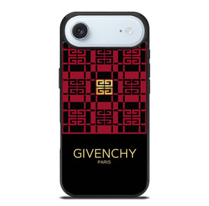 GIVENCHY PARIS LOGO RED GOLD iPhone Air Case Cover
