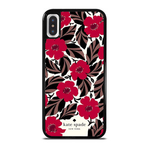 KATE SPADE FLOWER RED iPhone X / XS Case Cover