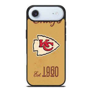 KANSAS CITY CHIEFS RUSTY LOGO iPhone Air Case Cover