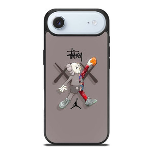 KAWS AIR JORDAN STUSSY iPhone Air Case Cover KAWS AIR JORDAN STUSSY iPhone Air Case Cover