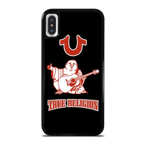 BIG BUDDHA TRUE RELIGION LOGO iPhone X / XS Case Cover BIG BUDDHA TRUE RELIGION LOGO iPhone X / XS Case Cover