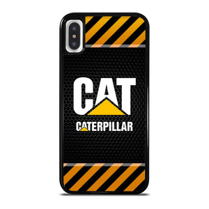 CAT CATERPILLAR METAL SYMBOL iPhone X / XS Case Cover