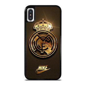REAL MADRID GOLD LOGO iPhone X / XS Case Cover REAL MADRID GOLD LOGO iPhone X / XS Case Cover