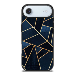 NAVY STONE CERAMIC ABSTRACT iPhone Air Case Cover