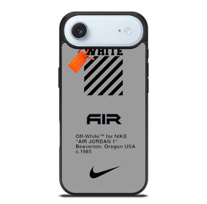 OFF WHITE X AIR JORDAN iPhone Air Case Cover