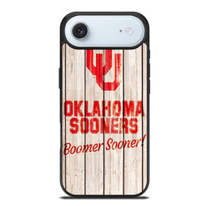 OKLAHOMA SOONERS WOODEN LOGO iPhone Air Case Cover