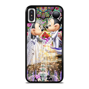 DISNEY MICKEY AND MINI MOUSE Wedding iPhone X / XS Case Cover