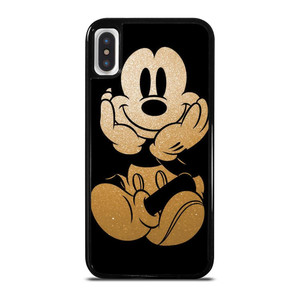 DISNEY MICKEY MOUSE GOLD iPhone X / XS Case Cover DISNEY MICKEY MOUSE GOLD iPhone X / XS Case Cover