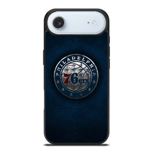 PHILADELPHIA 76ERS METAL LOGO iPhone Air Case Cover