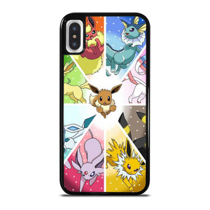 POKEMON ALL EEVEE iPhone X / XS Case Cover POKEMON ALL EEVEE iPhone X / XS Case Cover