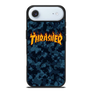 THRASHER SKATEBOARD CAMO BLUE iPhone Air Case Cover