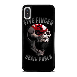 FIVE FINGER DEATH PUNCH SKULL iPhone X / XS Case Cover FIVE FINGER DEATH PUNCH SKULL iPhone X / XS Case Cover