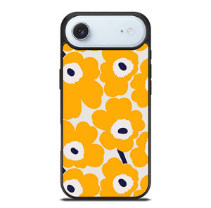 YELLOW RETRO FLORAL PATTERN iPhone Air Case Cover