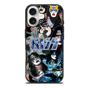 ACE FREHLEY KISS BAND COLLAGE iPhone 17 Case Cover