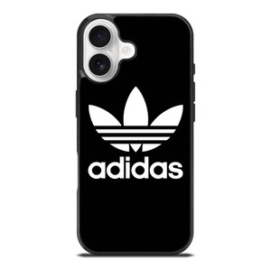 ADIDAS LOGO BLACK WHITE iPhone 17 Case Cover