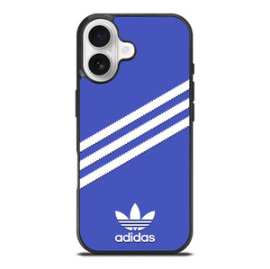 ADIDAS ORIGINALS STRIPES ROYAL BLUE iPhone 17 Case Cover