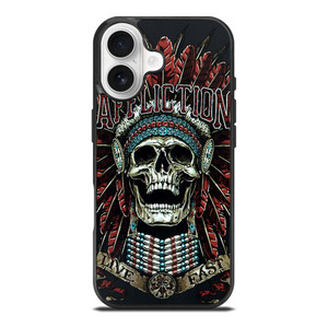AFFLICTION SKULL INDIAN iPhone 17 Case Cover