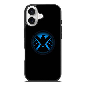 AGENTS OF SHIELD MARVEL LOGO BLUE iPhone 17 Case Cover