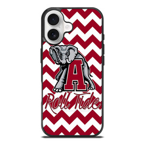 ALABAMA CRIMSON TIDE STRIP ROLL iPhone 17 Case Cover
