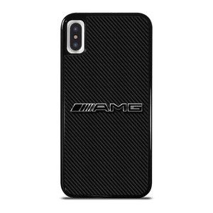 AMG MERCEDES BENZ LOGO CARBON iPhone X / XS Case Cover