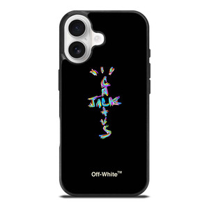 CACTUS JACK TRAVIS SCOTT X OFF WHITE 2 iPhone 17 Case Cover
