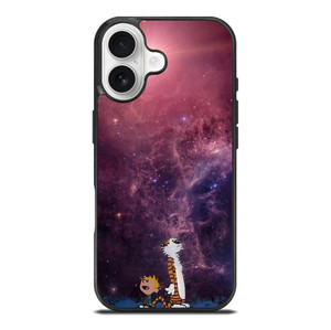 CALVIN AND HOBES NEBULA iPhone 17 Case Cover