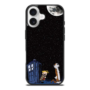 CALVIN AND HOBES TARDIS BOX iPhone 17 Case Cover