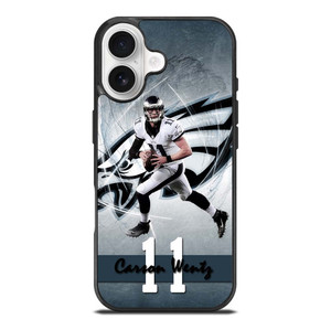 CARSON WENTZ 11 PHILADELPHIA EAGLES iPhone 17 Case Cover