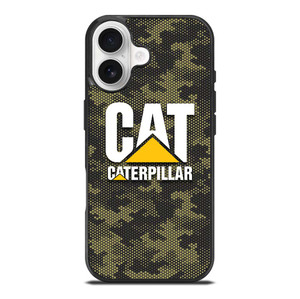 CATERPILLAT TRACTOR LOGO CAT CAMO EMBLEM iPhone 17 Case Cover