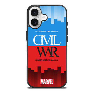 CIVIL WAR 3 Marvel Avengers iPhone 17 Case Cover