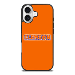 CLEMSON TIGERS LOGO FOOTBALL UNIVERSITY iPhone 17 Case Cover