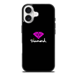 DIAMOND SUPPLY CO PURPLE LOGO iPhone 17 Case Cover