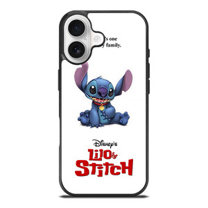 DISNEY LILO AND STITCH WHITE iPhone 17 Case Cover