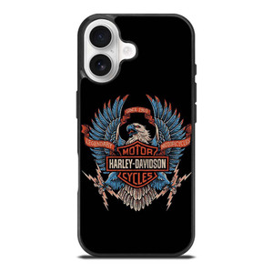HARLEY DAVIDSON LEGENDARY MOTORCYCLES LOGO EAGLE iPhone 17 Case Cover