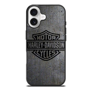HARLEY DAVIDSON MOTORCYCLES COMPANY LOGO METAL iPhone 17 Case Cover