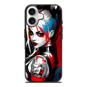 HARLEY QUINN DC ART iPhone 17 Case Cover