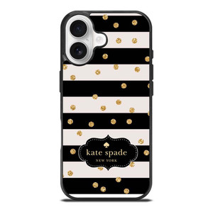 KATE SPADE NEW YORK STRIP POLKADOTS iPhone 17 Case Cover