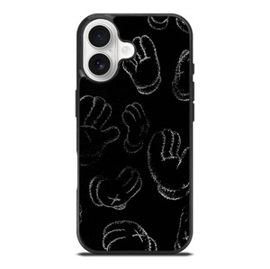 KAWS BLACK GLOVES iPhone 17 Case Cover