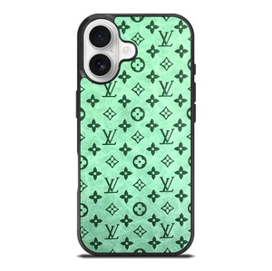 LOUIS VUITTON LOGO GREEN ICON PATTERN iPhone 17 Case Cover