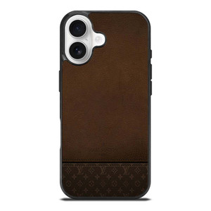 LOUIS VUITTON PARIS LV LOGO LEATHER BAG iPhone 17 Case Cover