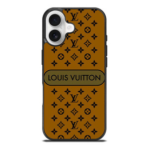 LOUIS VUITTON PATTERN LV LOGO ICON GOLD iPhone 17 Case Cover