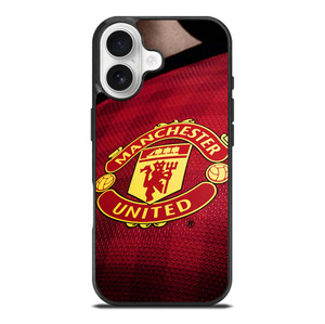 MANCHESTER UNITED LOGO JERSEY iPhone 17 Case Cover