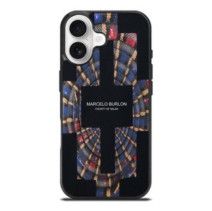 MARCELO BURLON COUNTY OF MILAN LOGO iPhone 17 Case Cover