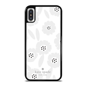 KATE SPADE GREY FLOWER iPhone X / XS Case Cover