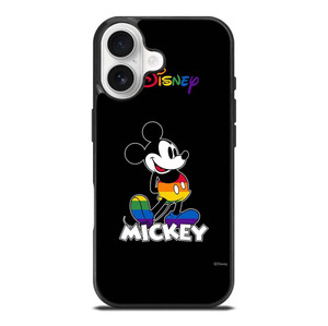 MICKEY MOUSE CARTOON BLACK DISNEY iPhone 17 Case Cover
